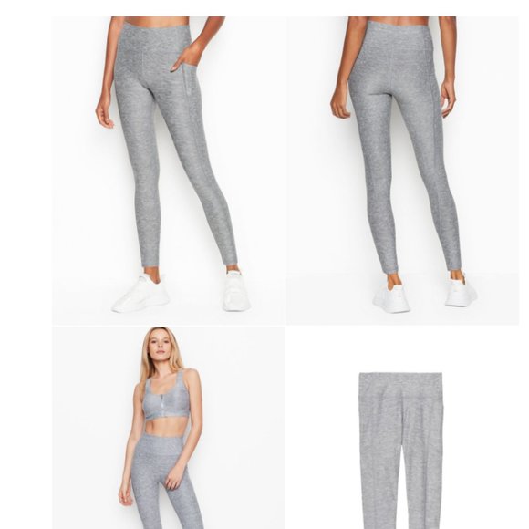 Victoria's Secret Pants - VS  Size 8 High Rise Legging 7/8 Length 24” Inseam Workout Exercise Pants NWT